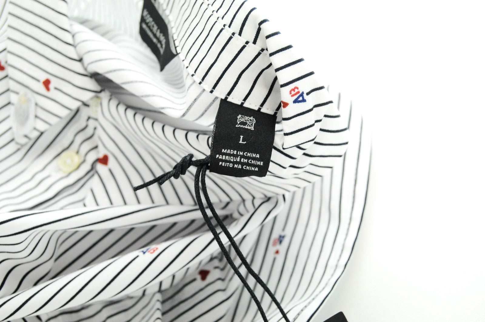 SCOTCH & SODA Women Blouse L Printed Shirt Button-Up Striped 3/4 Length Cropped