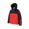 Jacket Striped Block Puffer