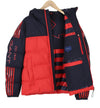 Jacket Striped Block Puffer