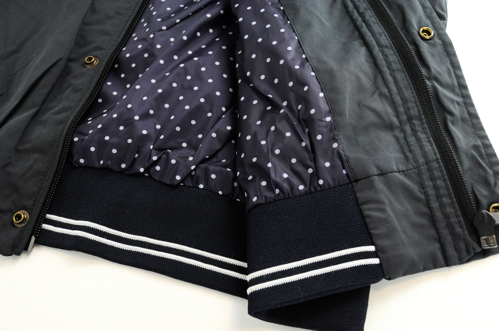 SCOTCH & SODA Ams Couture Men Jacket M Navy Lined Long Sleeved Zipped Casual