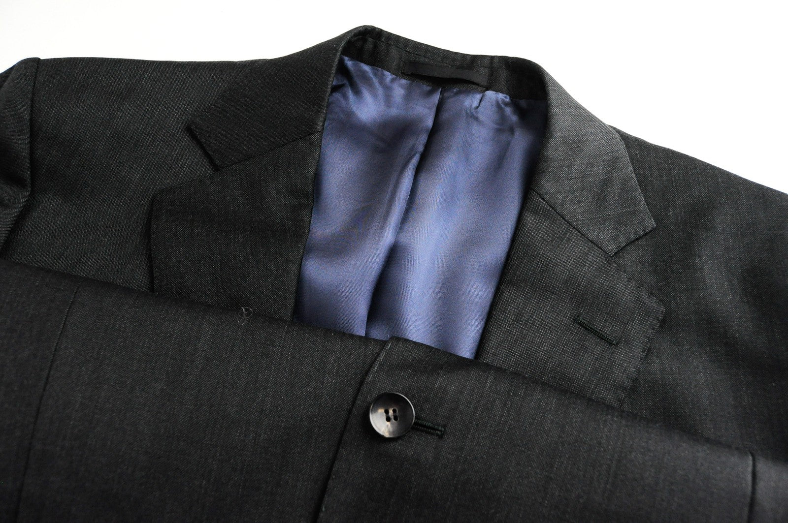 SUITSUPPLY Napoli Men Blazer UK46S Pure Wool Super 110's Grey Single-Breasted