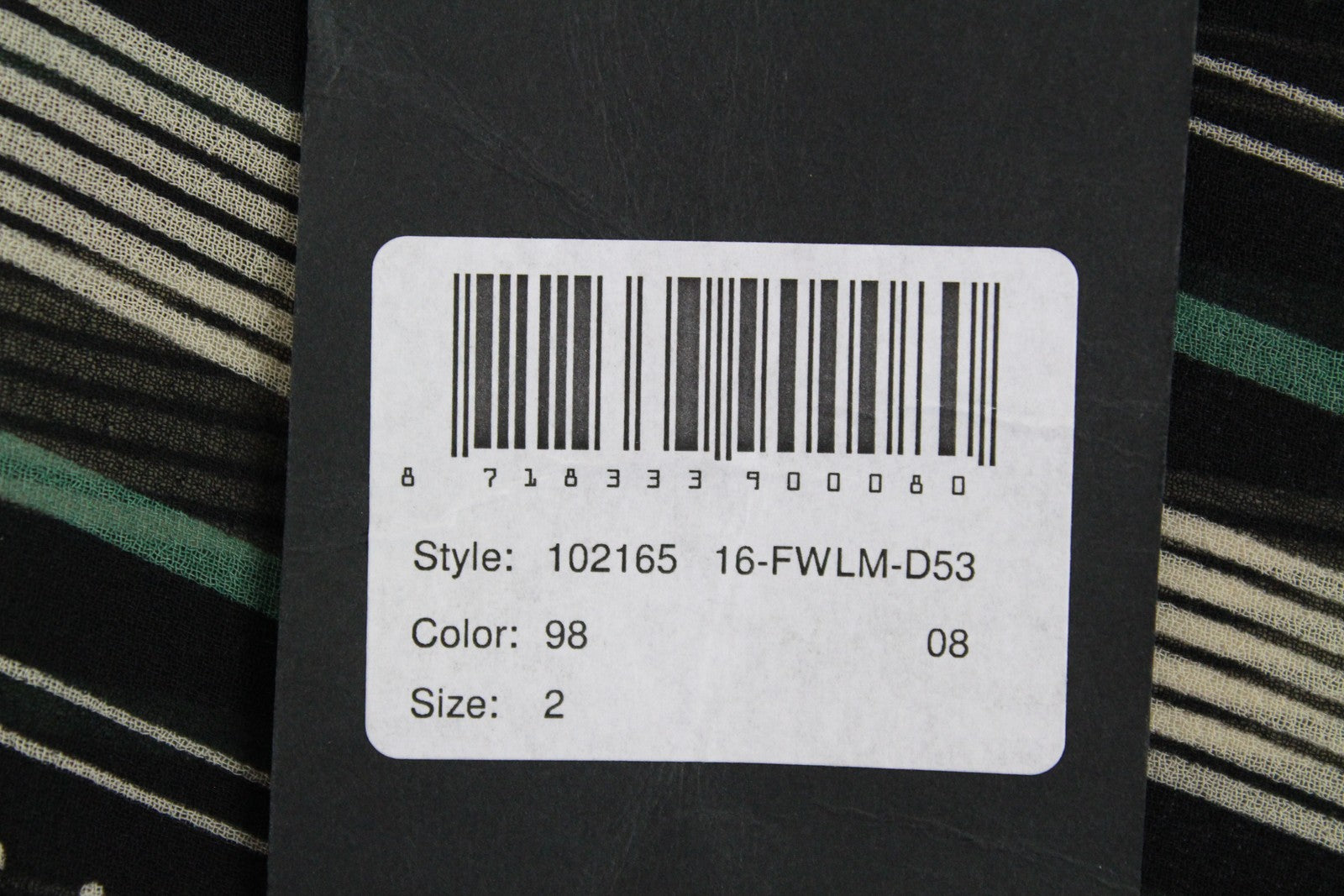MAISON SCOTCH Women T-Shirt M Black Pattern See-Through Short Sleeve Lightweight