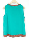 Green Polyester Blouse
