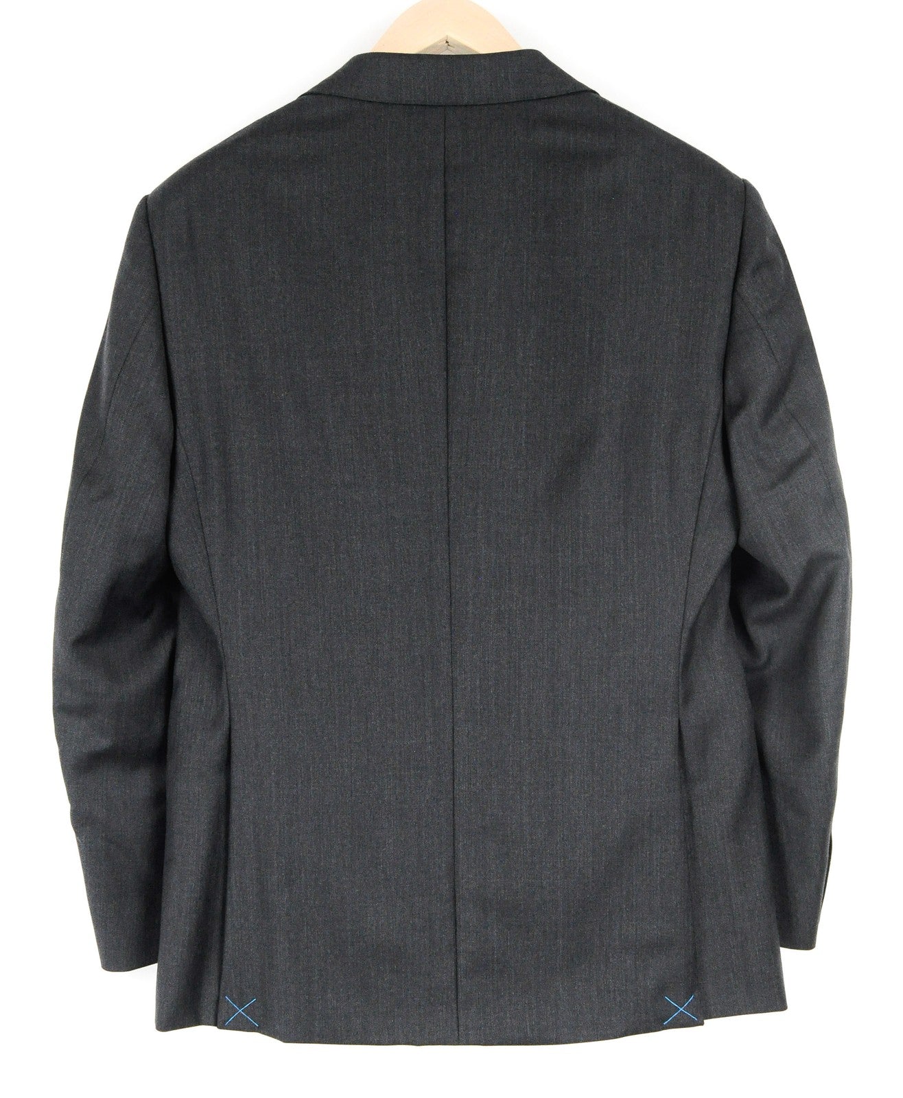 SUITSUPPLY Napoli Men Blazer UK36S Grey Pure Wool Super 110's Classic Vented