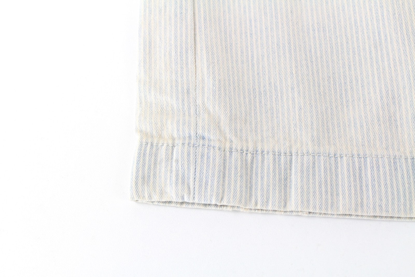 SCOTCH & SODA Freeman Men Trousers W36/L34 Blue Slim Tapered Cotton Striped