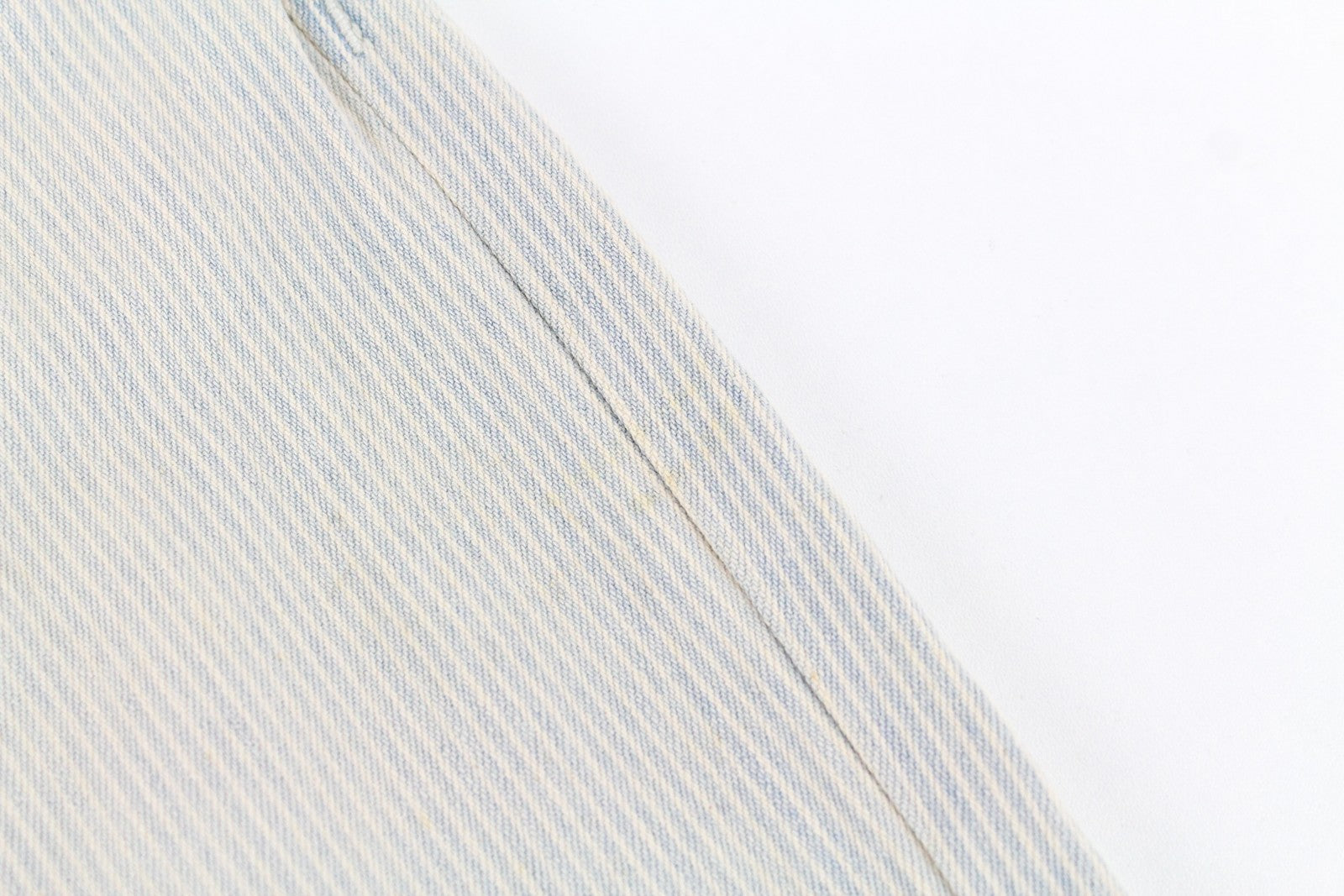 SCOTCH & SODA Freeman Men Trousers W36/L34 Blue Slim Tapered Cotton Striped
