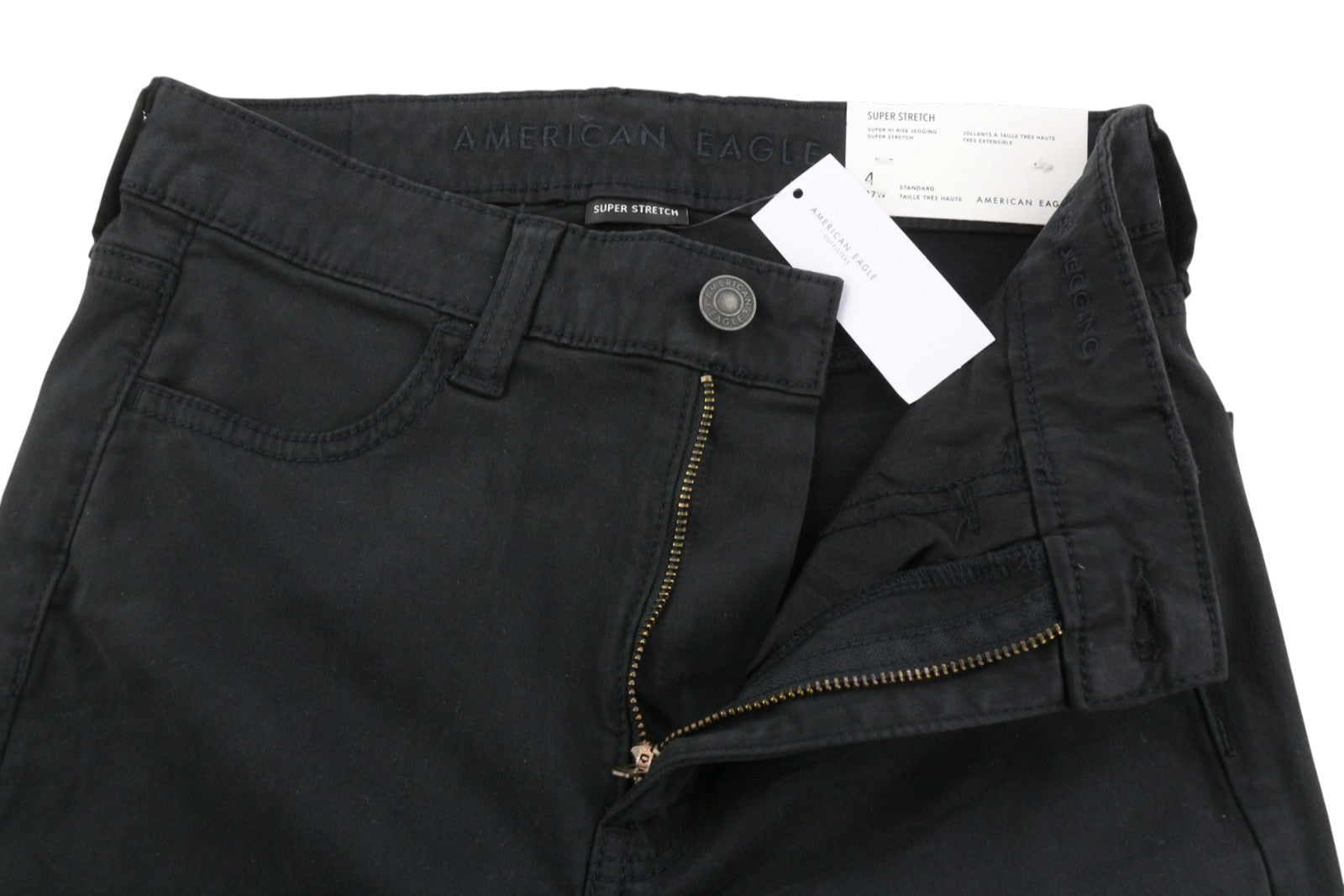 AMERICAN EAGLE OUTFITTERS Super Hi-Rise Jegging Women Trousers W27 Super Stretch