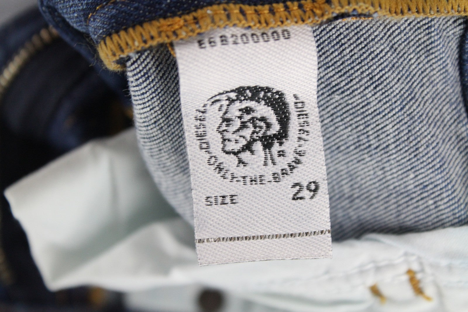 DIESEL D-Istort-SP 085AU Men Jeans W29/L32 Super Skinny Fit Blue Cotton Stretch