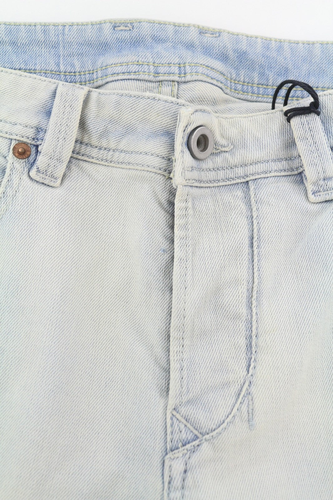 DIESEL Larkee-Beex-R 084TK Men Jeans W32/L32 Blue Faded Regular Tapered Stretch