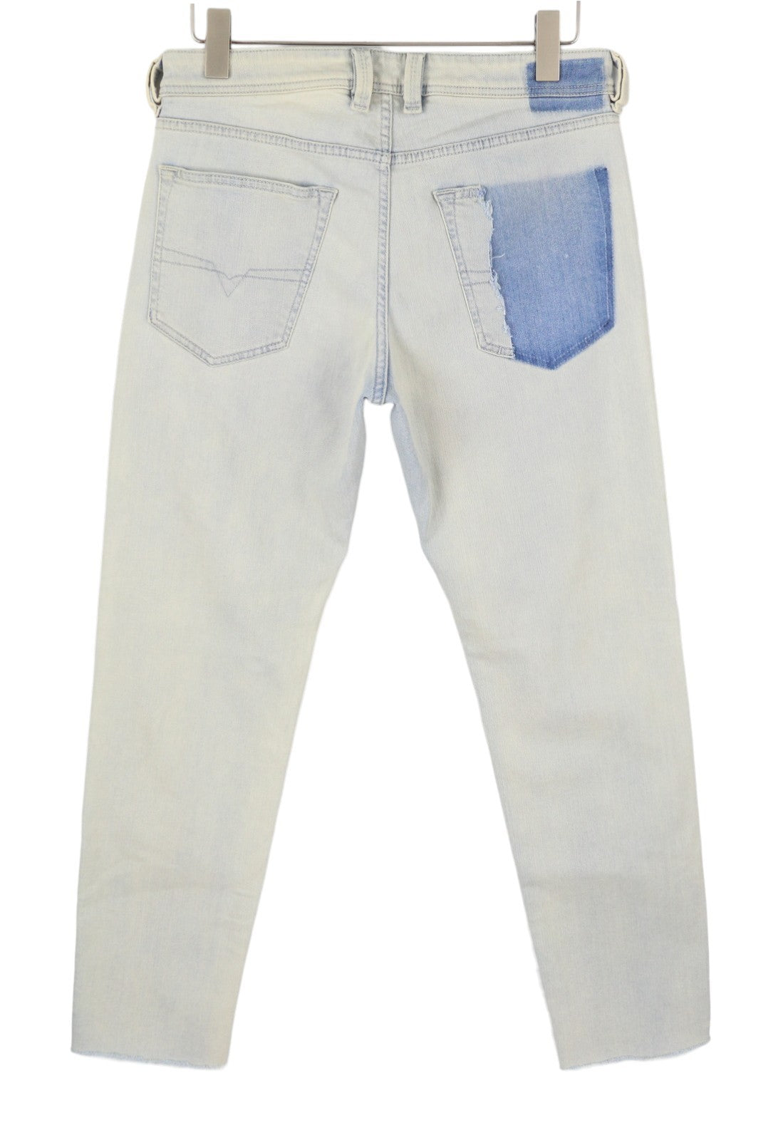 DIESEL Larkee-Beex-R 084TK Men Jeans W32/L32 Blue Faded Regular Tapered Stretch