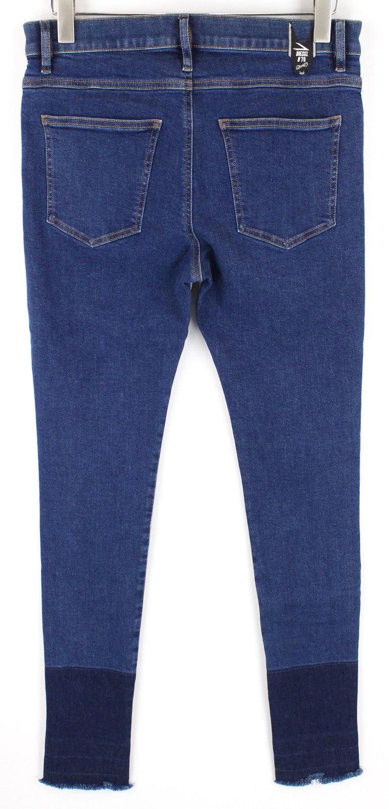 DIESEL D-Istort-SP 085AU Men Jeans W31/L32 Super Skinny Blue 5-Pocket Stretch