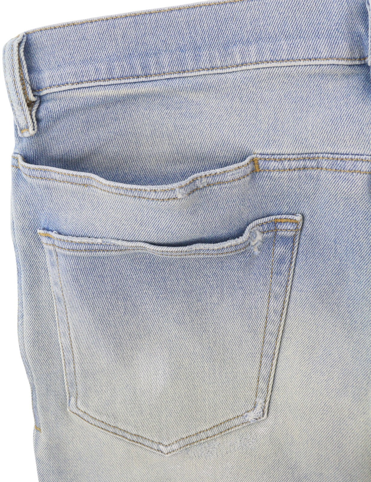 DIESEL D-Eetar 081AK Men Jeans W34/L32 Blue Whiskers Faded Distress Dirty Look