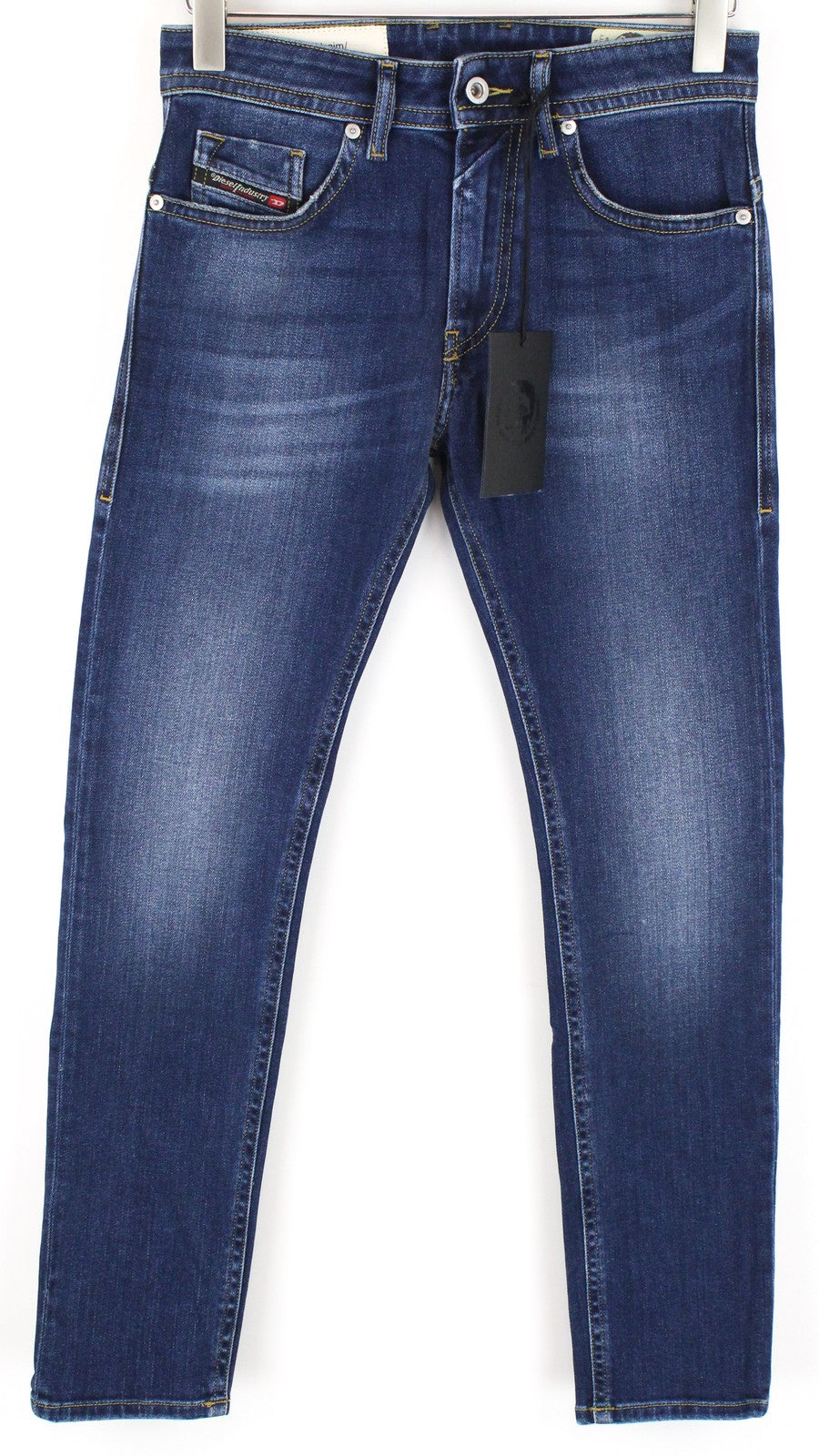 DIESEL Thommer 0870F Men Jeans W28/L32 Slim Skinny Wash Blue Cotton Stretch