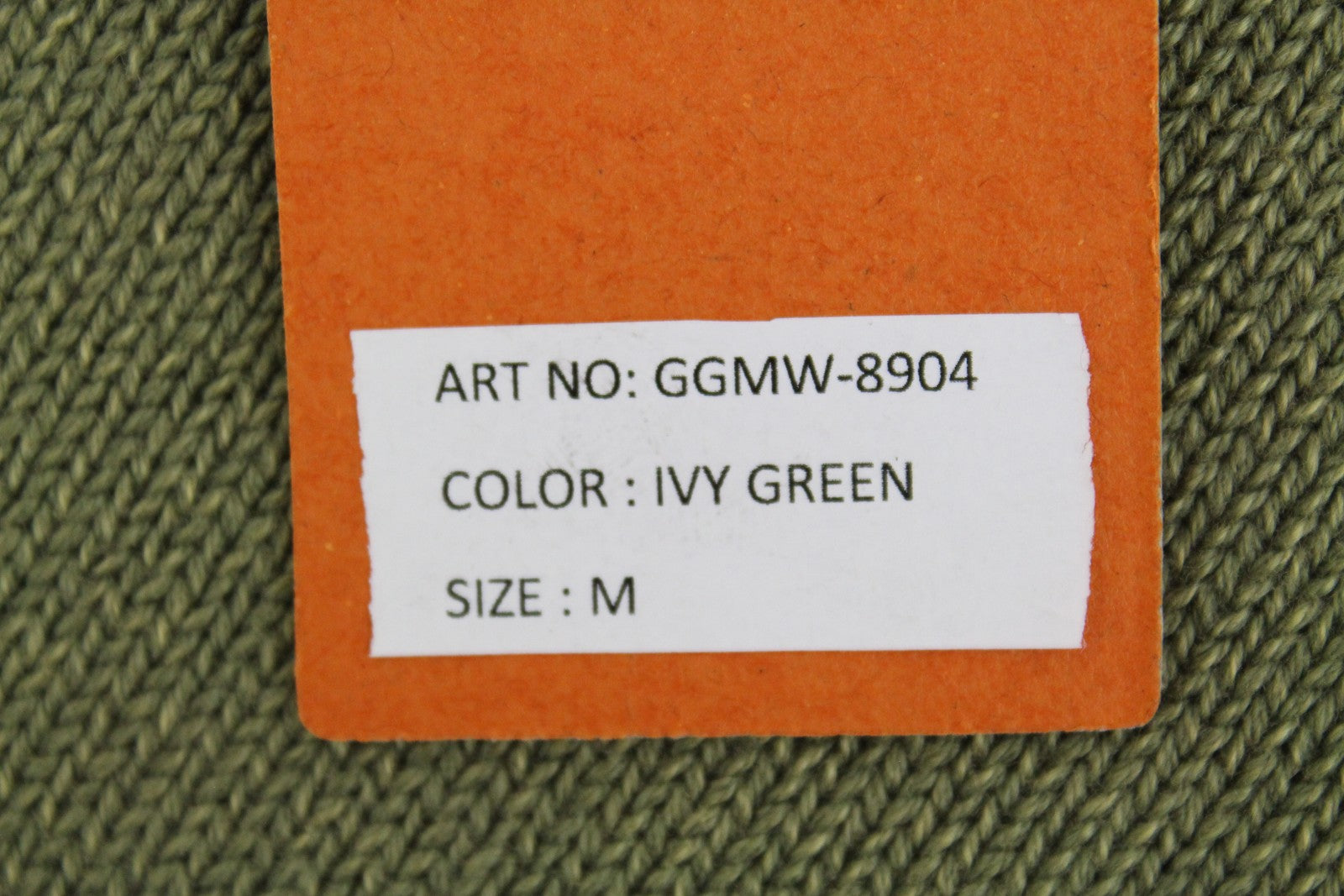 GOOD GENES Men Jumper M Green Logo Pure Cotton Long Sleeved Long Knitted Sweater