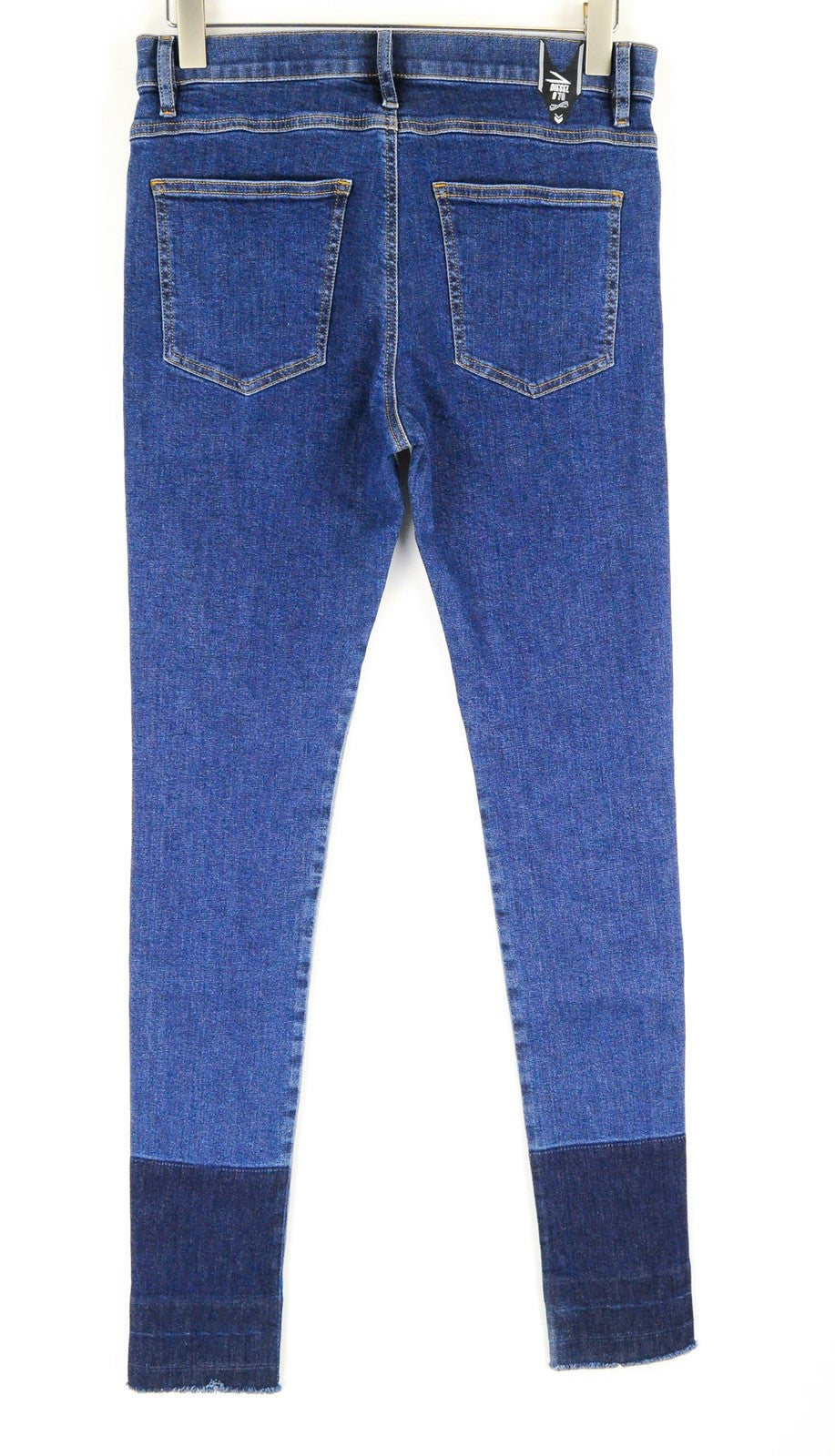DIESEL D-Istort-SP 085AU Men Jeans W30/L32 Slim Skinny Light Blue Cotton Stretch