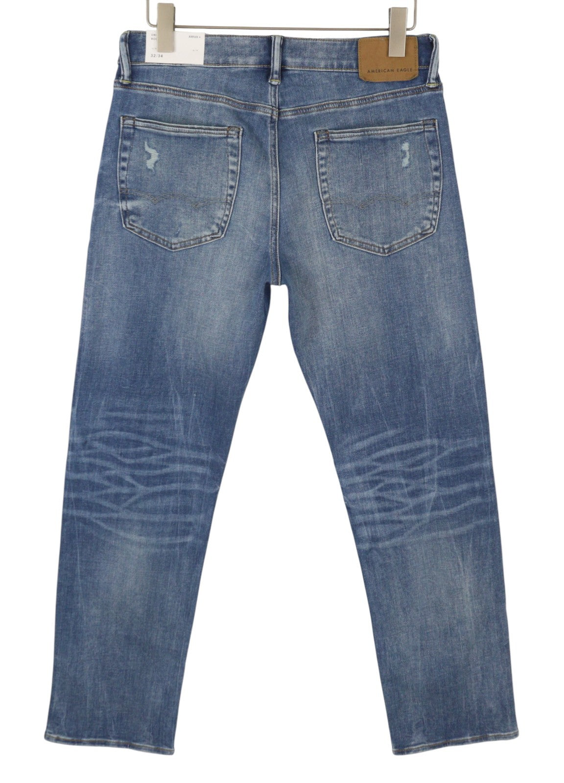 AMERICAN EAGLE OUTFITTERS Airflex+ Men Jeans W32/L34 Medium Destroy Bootcut