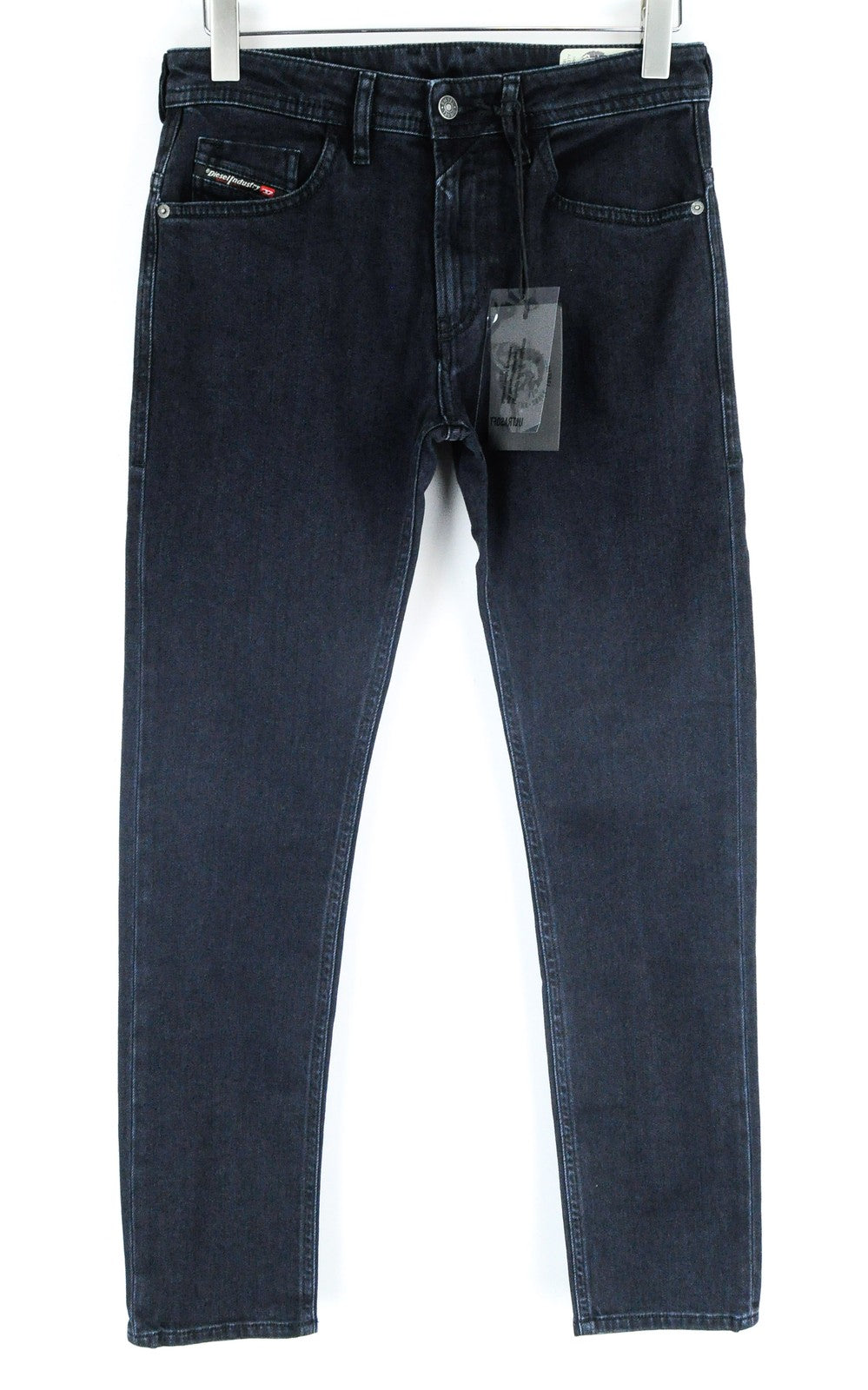 DIESEL Thommer 084NK Men Jeans W28/L32 Slim Skinny Fit Dark Blue Stretch