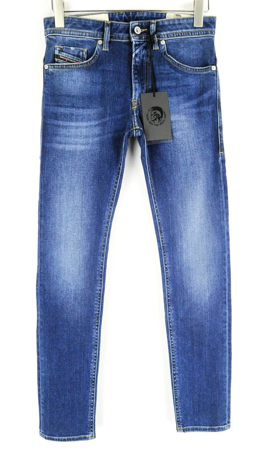 DIESEL Thommer 0870F Men Jeans W27/L32 Slim Skinny Blue Cotton Stretch 5-Pocket