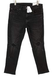 AMERICAN EAGLE OUTFITTERS Airflex+ Men Jeans W34/L30 Bold Black Slim Stretch