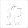 Green Polyester Backpack