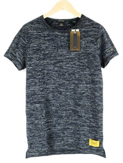 SCOTCH & SODA Ams Couture Men T-Shirt S Dark Blue Cotton Stretch Short Sleeve