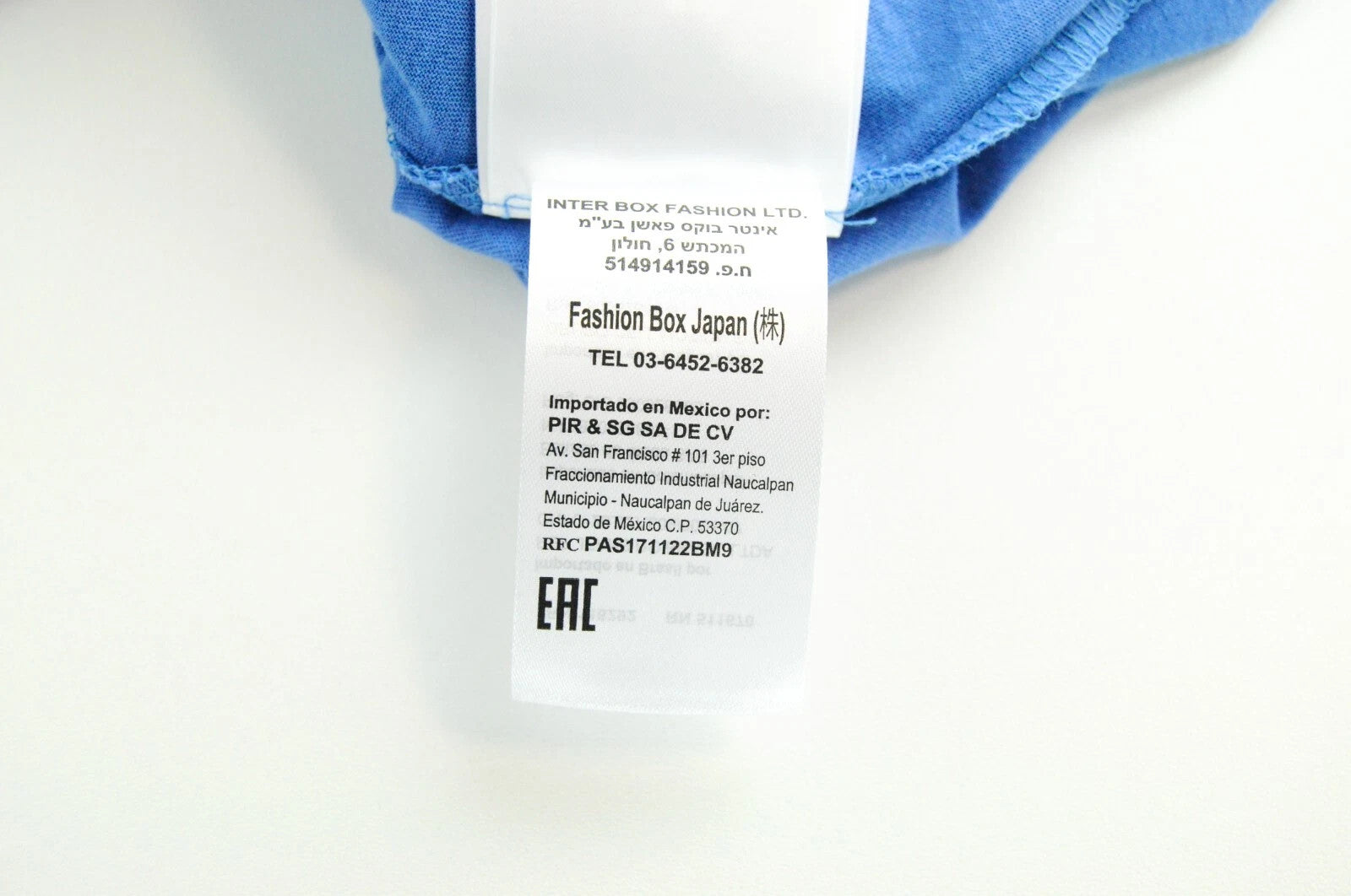 REPLAY Men T-Shirt S Blue Pure Cotton Short Sleeve Ripped Logo Pullover