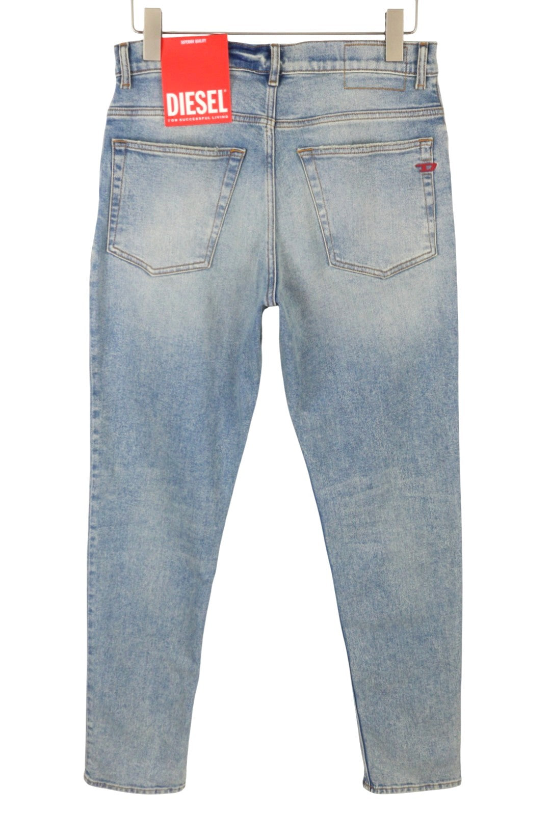 DIESEL 2005 D-Fining 09E86 Men Jeans W30/L32 Blue Faded Regular Fit Tapered Leg