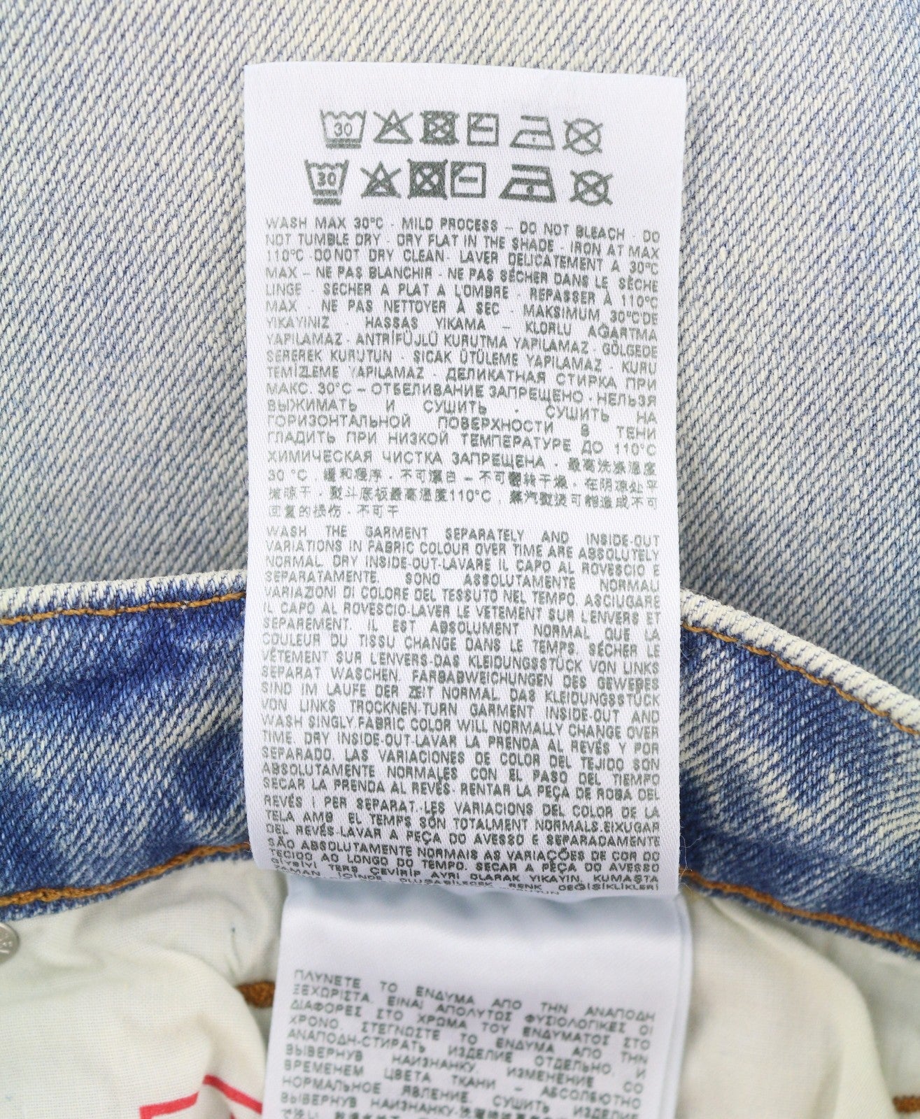 DIESEL 2005 D-Fining 09E86 Men Jeans W30/L32 Blue Faded Regular Fit Tapered Leg