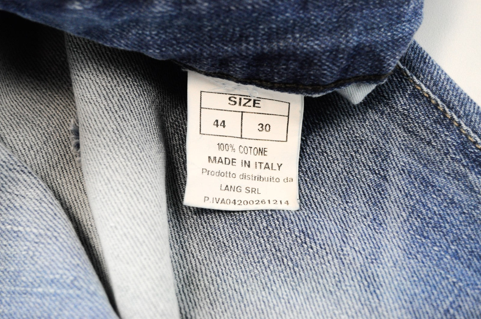 TAKESHY KUROSAWA Men Jeans W30 Slim Fit Blue Washed Distressed Cotton