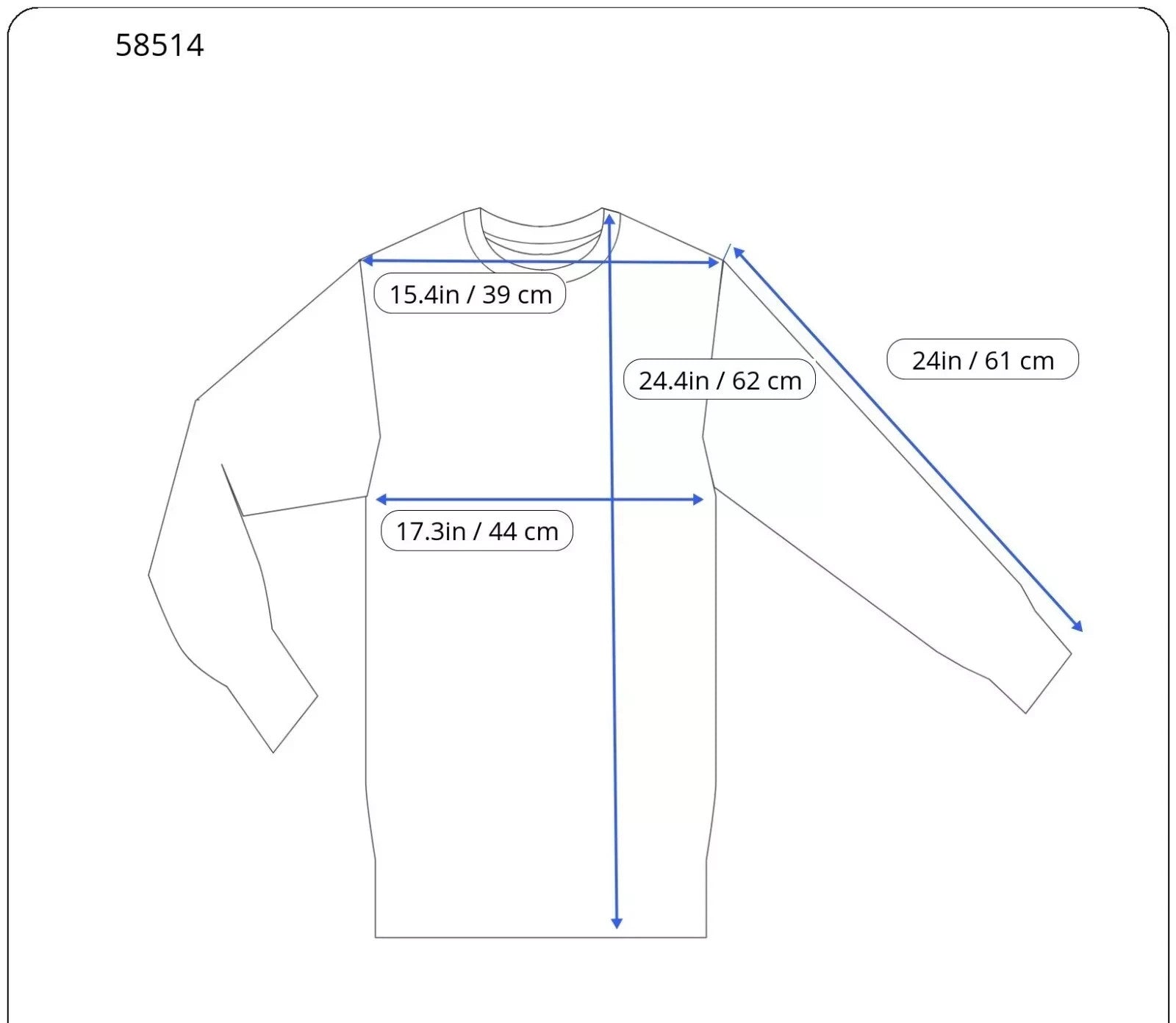 GOOD GENES Women Sweatshirt M Melange Knit-Style Crew Neck Casual Petite Fit