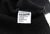 Black Knit Sweatshirt