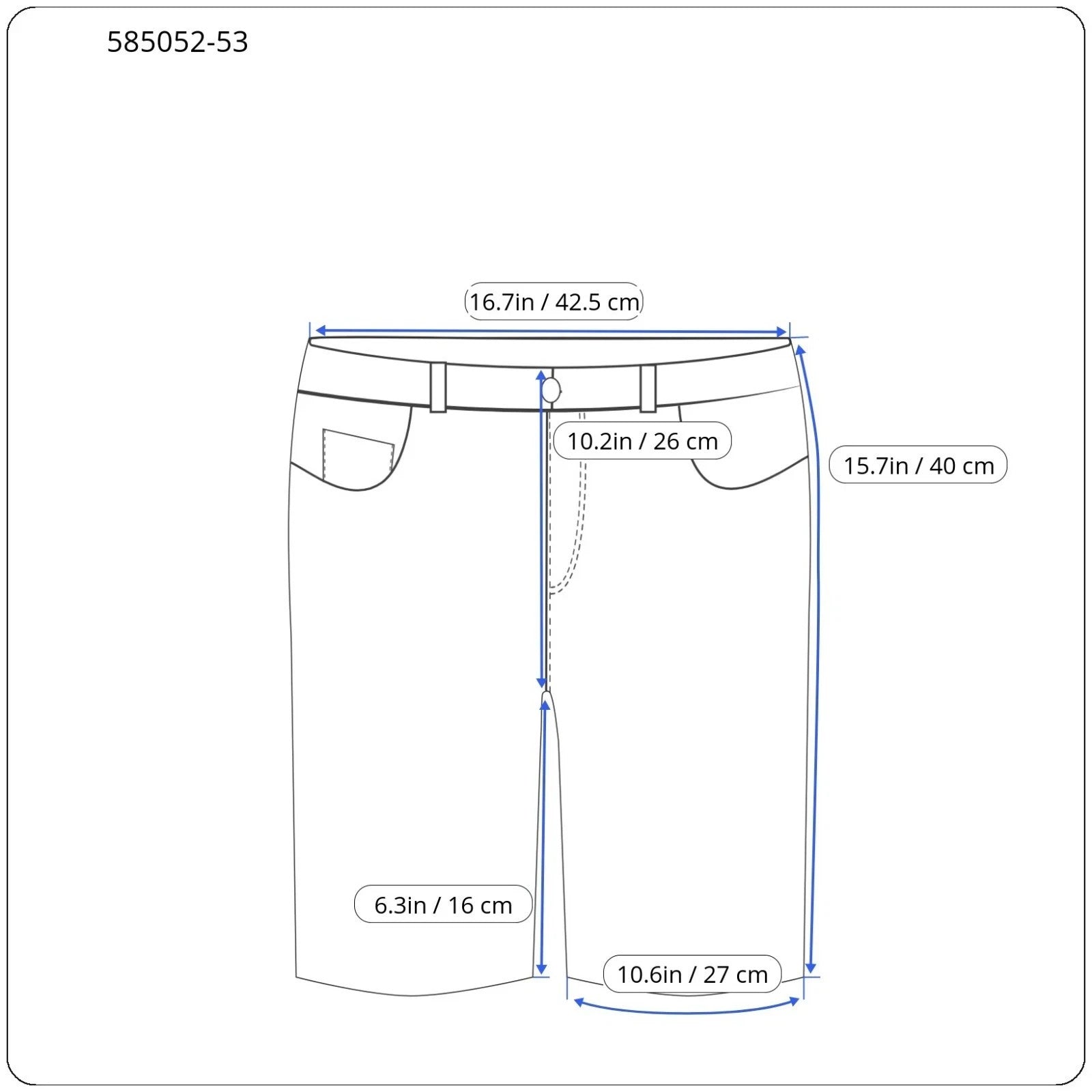 SCOTCH & SODA Men Shorts W32 Chino Style Casual Cotton Green Striped Pattern C
