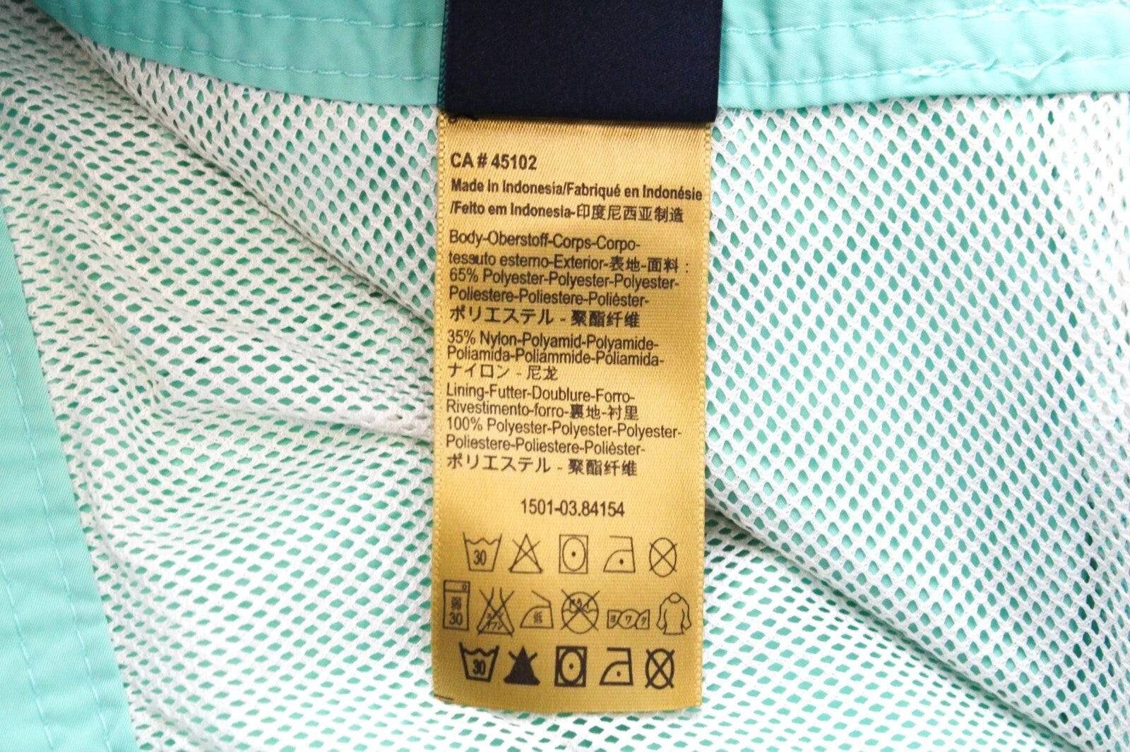 SCOTCH & SODA Aloha London Men Swimwear S Nylon Ocean Blue Side-Adjusters Trunks