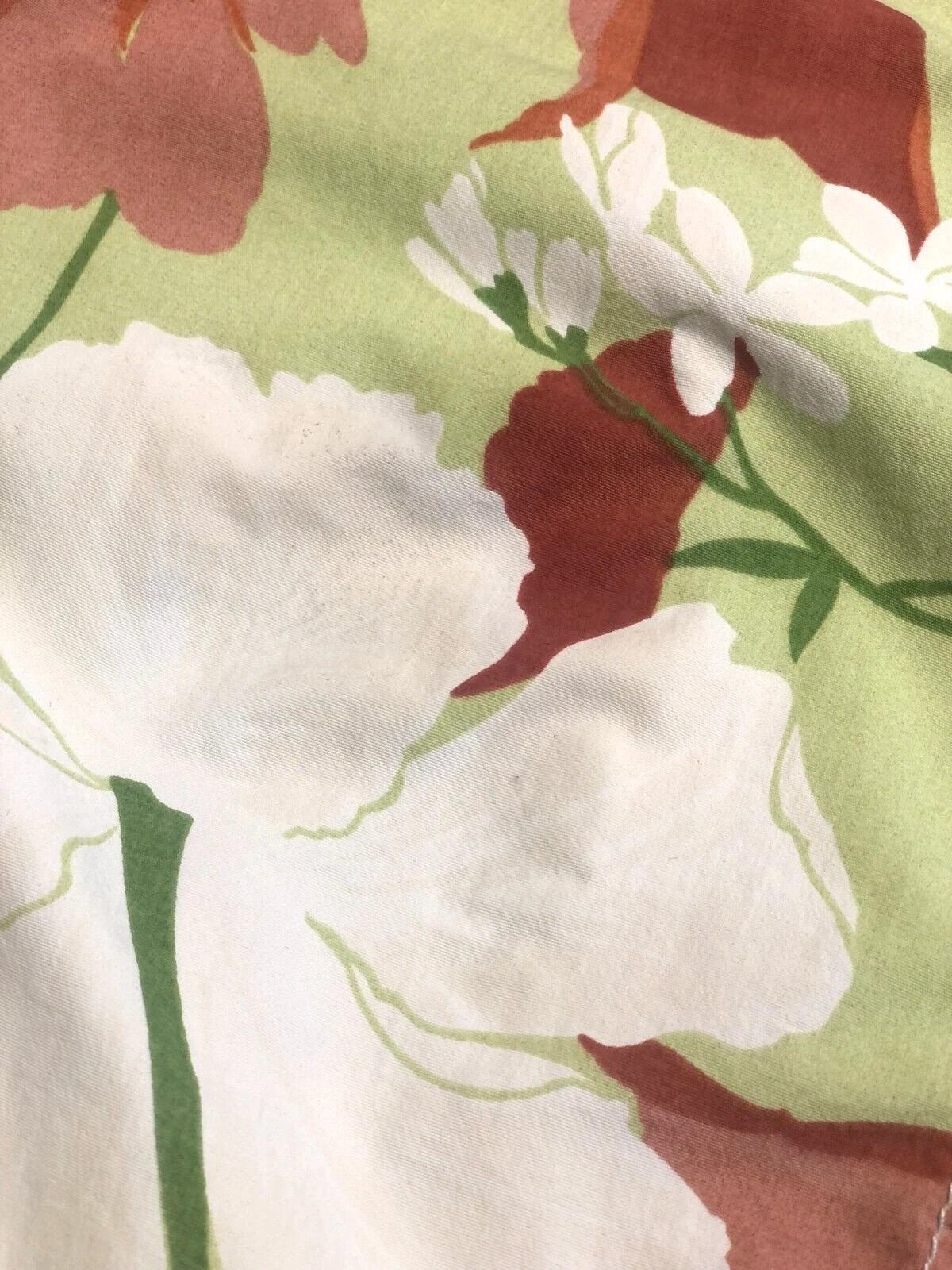 SCOTCH & SODA Ams Couture Men Swimwear 2XL Green Flower Pattern Pull On Trunks