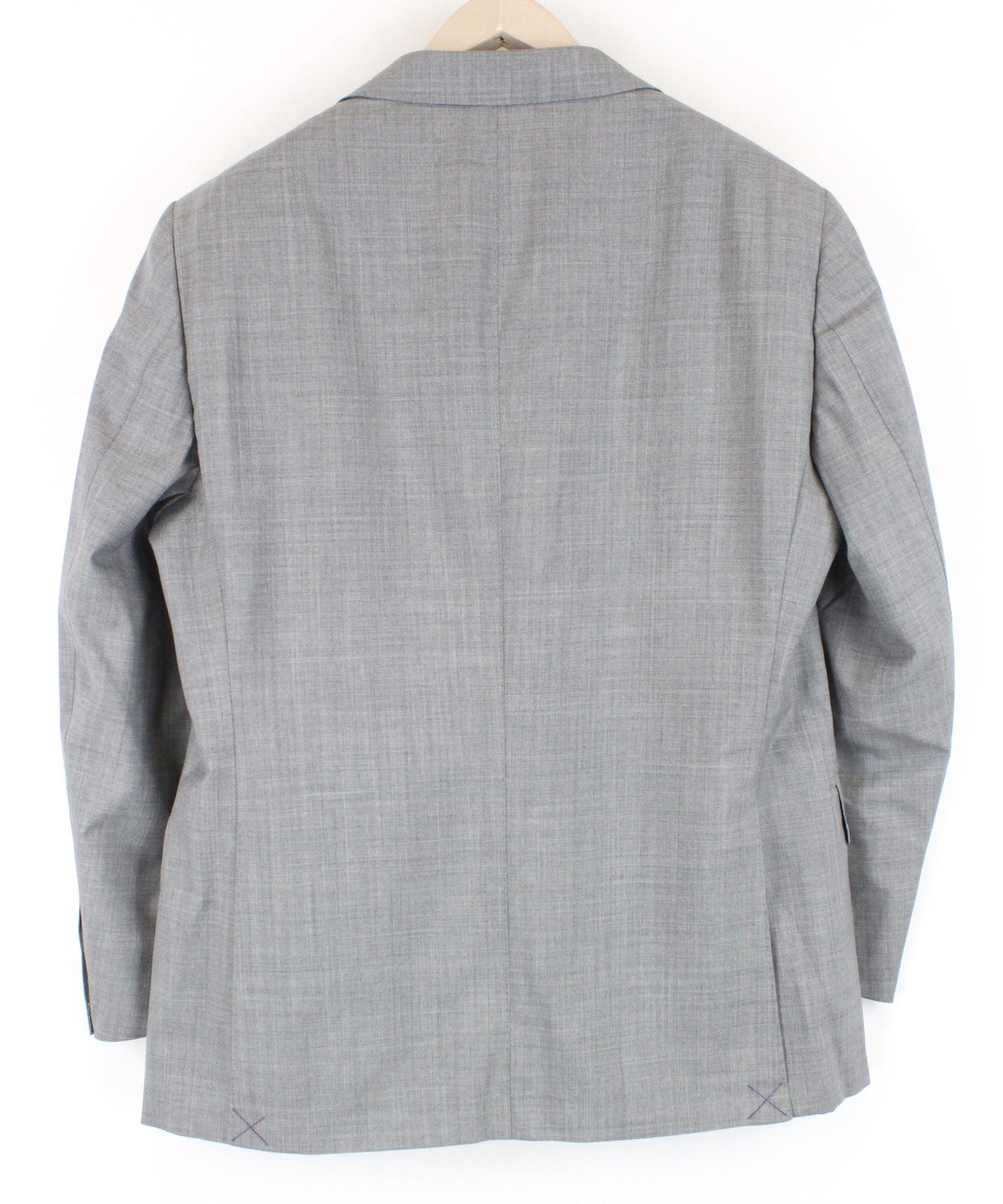 SUITSUPPLY Lazio Men Blazer UK46S Pure Wool Super 120's Grey Classic Lined