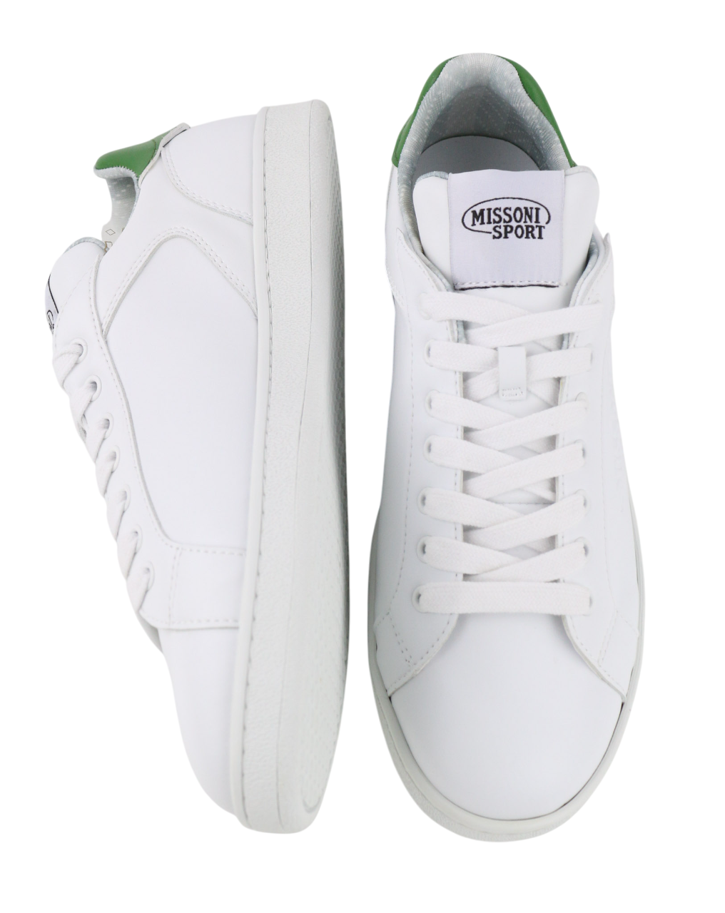 ACBC X MISSONI SHMISCAS Cassetta MS Sport Women Sneakers EU39 White Laced Low