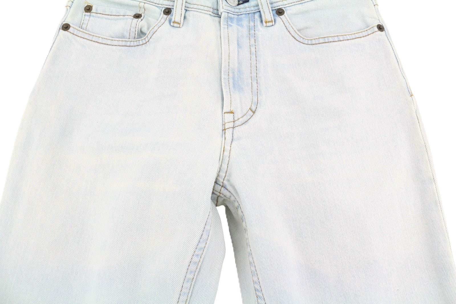 ACNE STUDIOS Bla Konst South LT Blue Women Jeans W25/L34 Blue Faded Slim Fit
