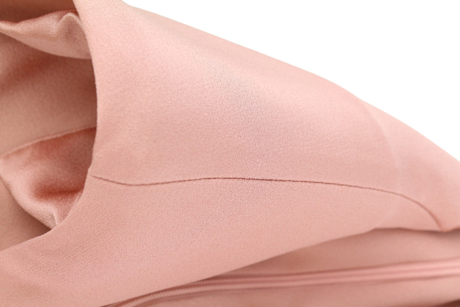 MAX MARA Pilard Women Dress EU38 Pink Center Front Slit V-Neck Sleeveless Maxi