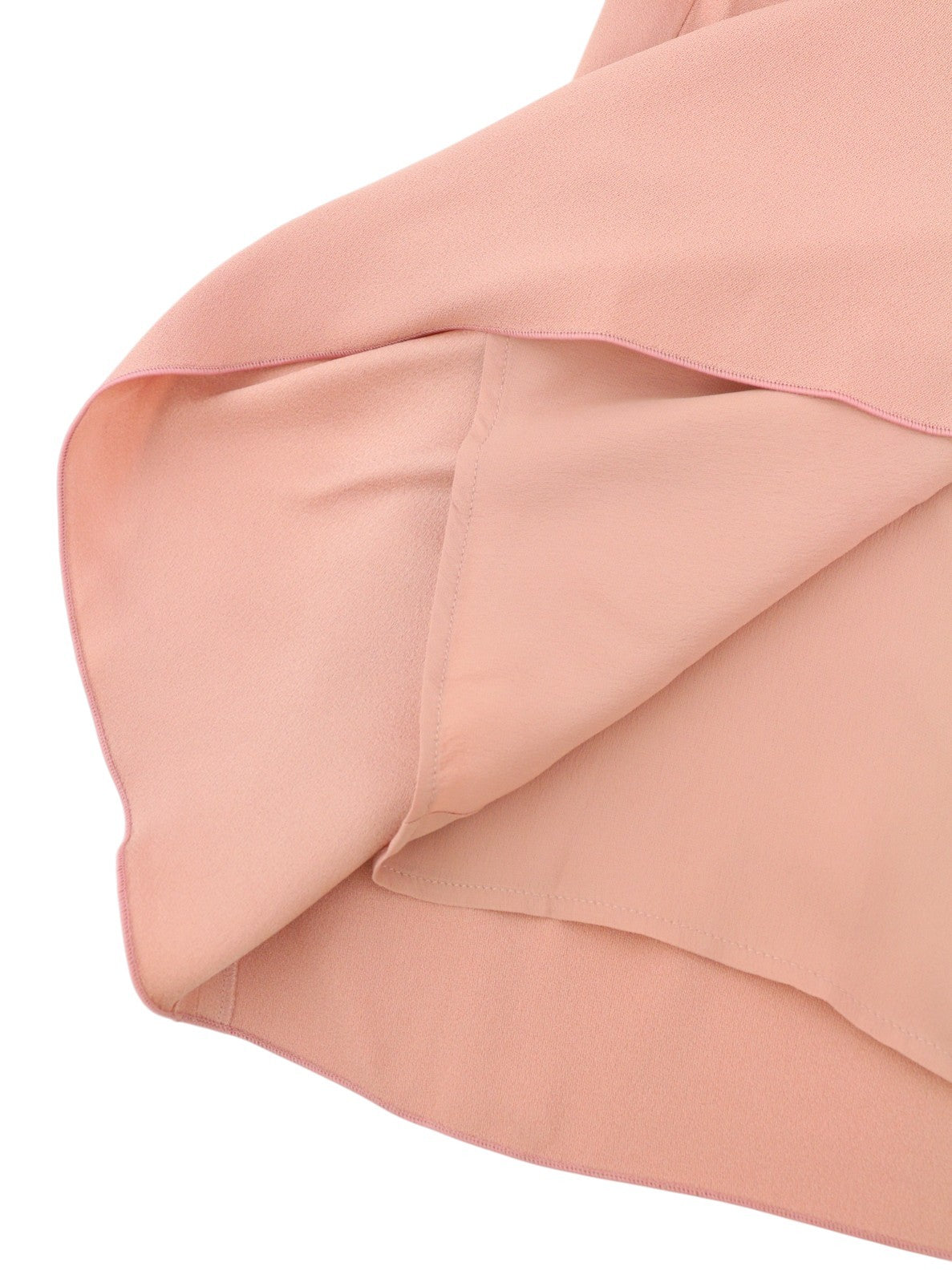 MAX MARA Pilard Women Dress EU38 Pink Center Front Slit V-Neck Sleeveless Maxi