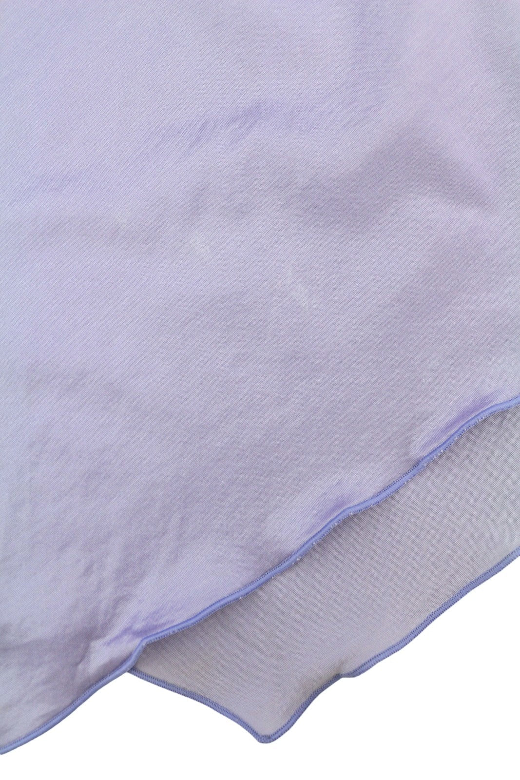 MAX MARA Women Dress XS Purple Satin Look Asymmetrical Sleeveless Midi