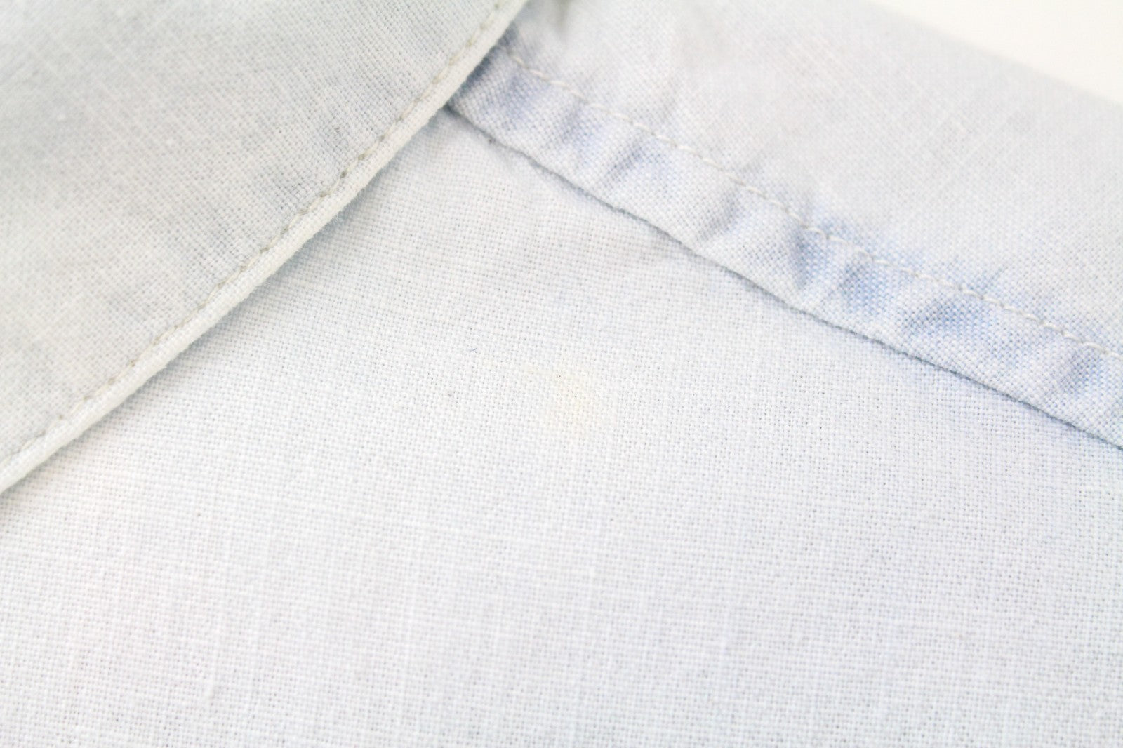 DENHAM Stories Women Dress XS Blue Pure Cotton Shirtdress Long Sleeved Washed