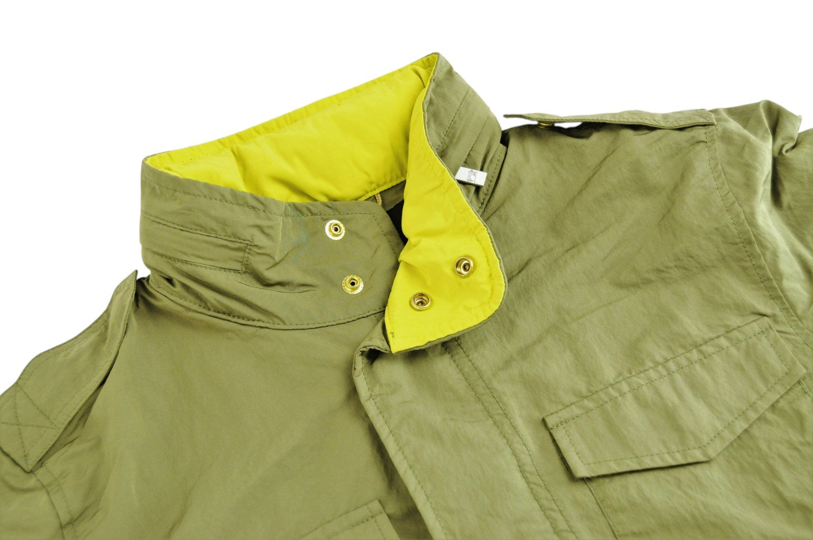 SCOTCH & SODA Ams Couture Men Jacket S Green Multi Pocket Long Sleeved Hooded