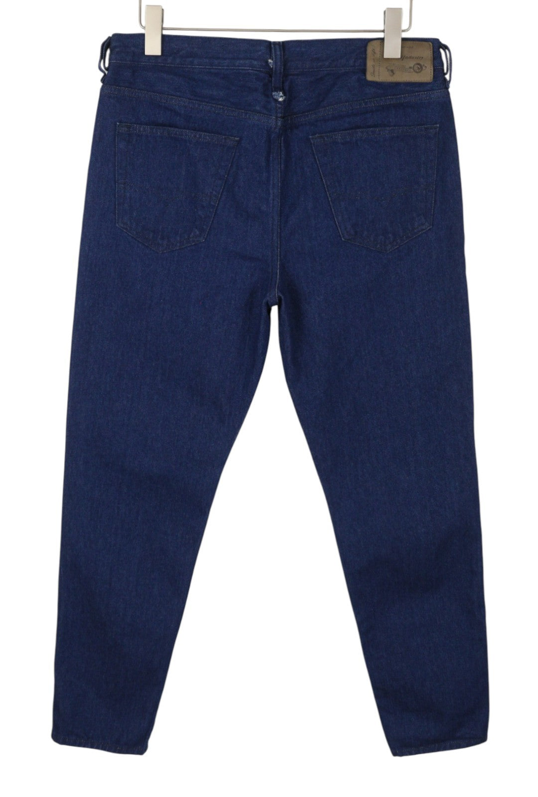 DIESEL Mharky 0078F Men Jeans W34 Dark Blue Tapered Fit Button Fly Denim