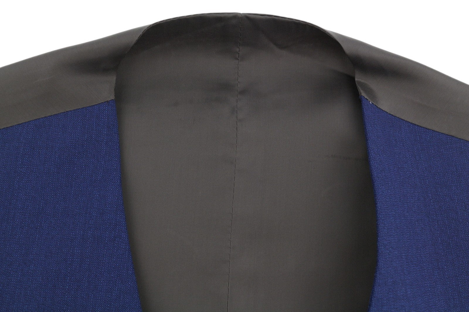 SUITSUPPLY Ferrara Men Waistcoat UK34R Blue Button-Up Single Breasted Formal