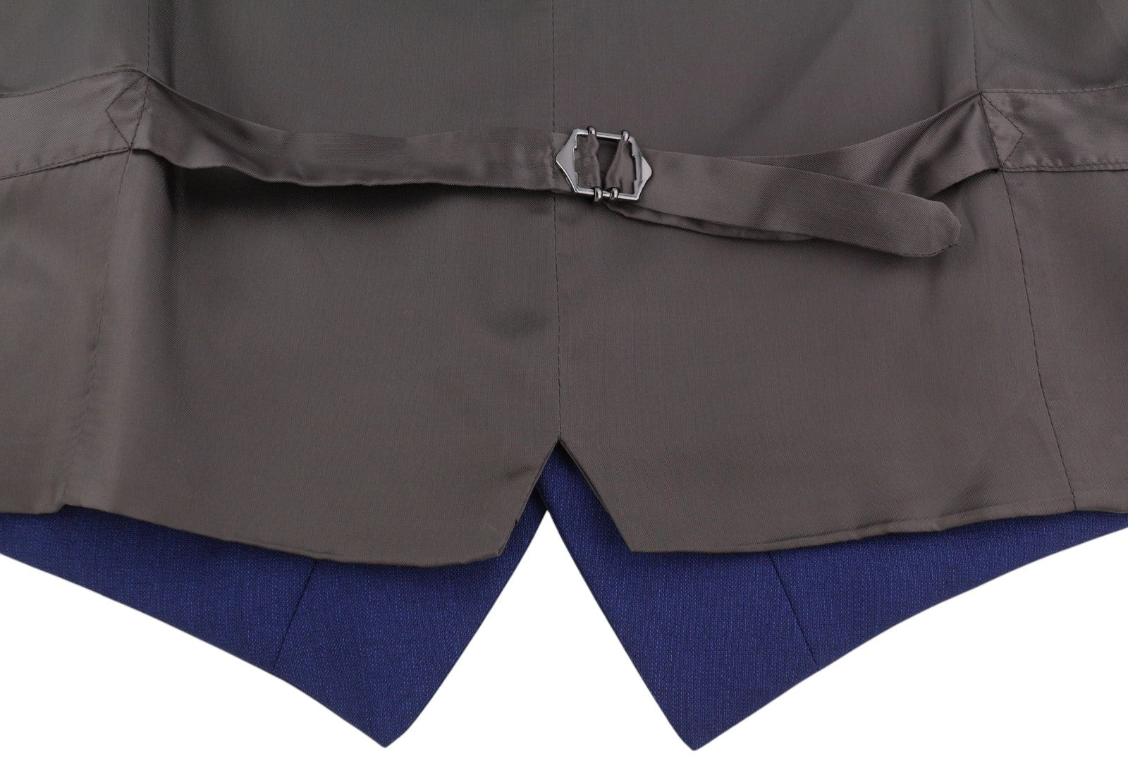 SUITSUPPLY Ferrara Men Waistcoat UK34R Blue Button-Up Single Breasted Formal