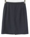 Navy Wool Skirt