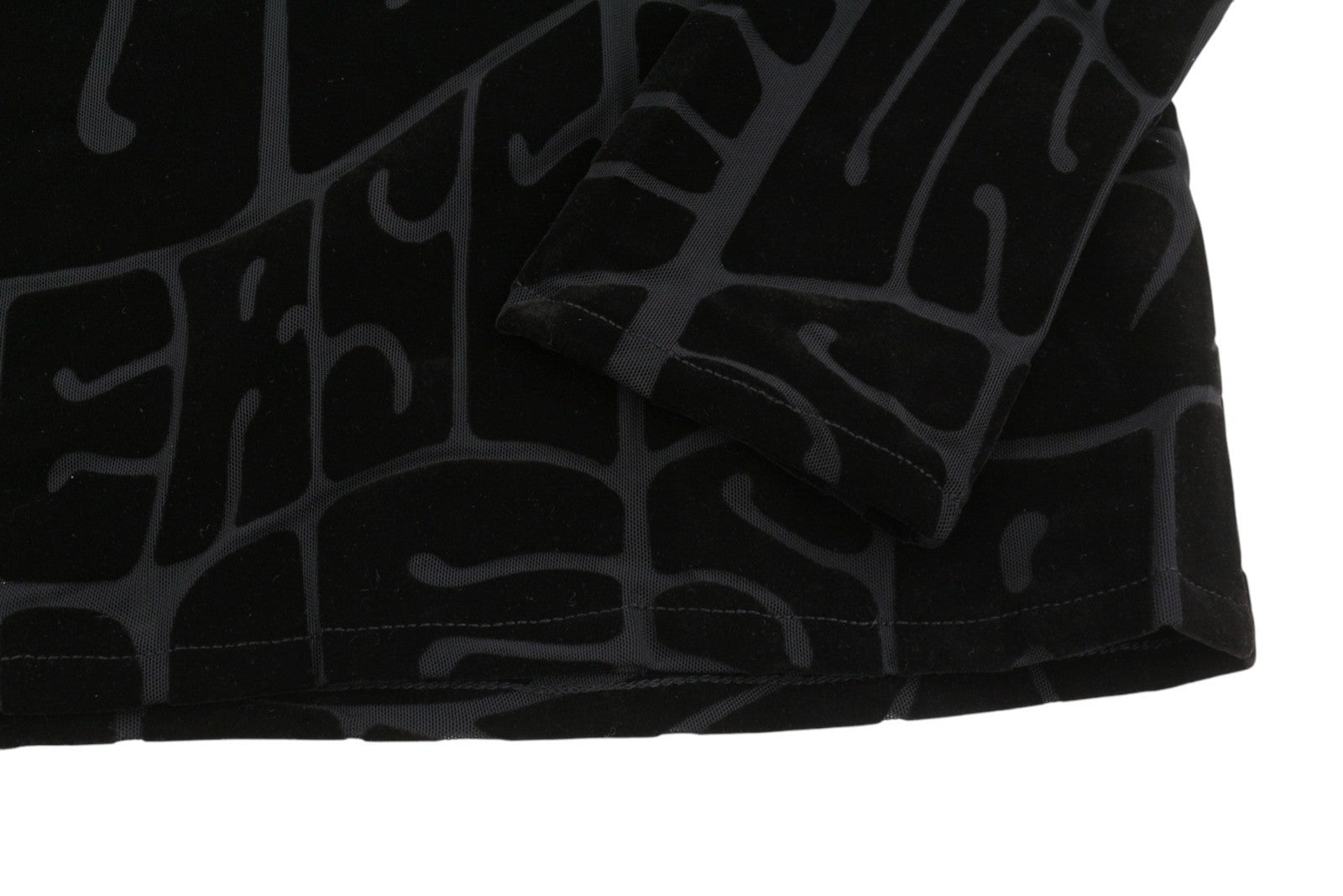 DESIGUAL Hellen Women Dress XL Black Textured Crew Neck Long Sleeve Fitted