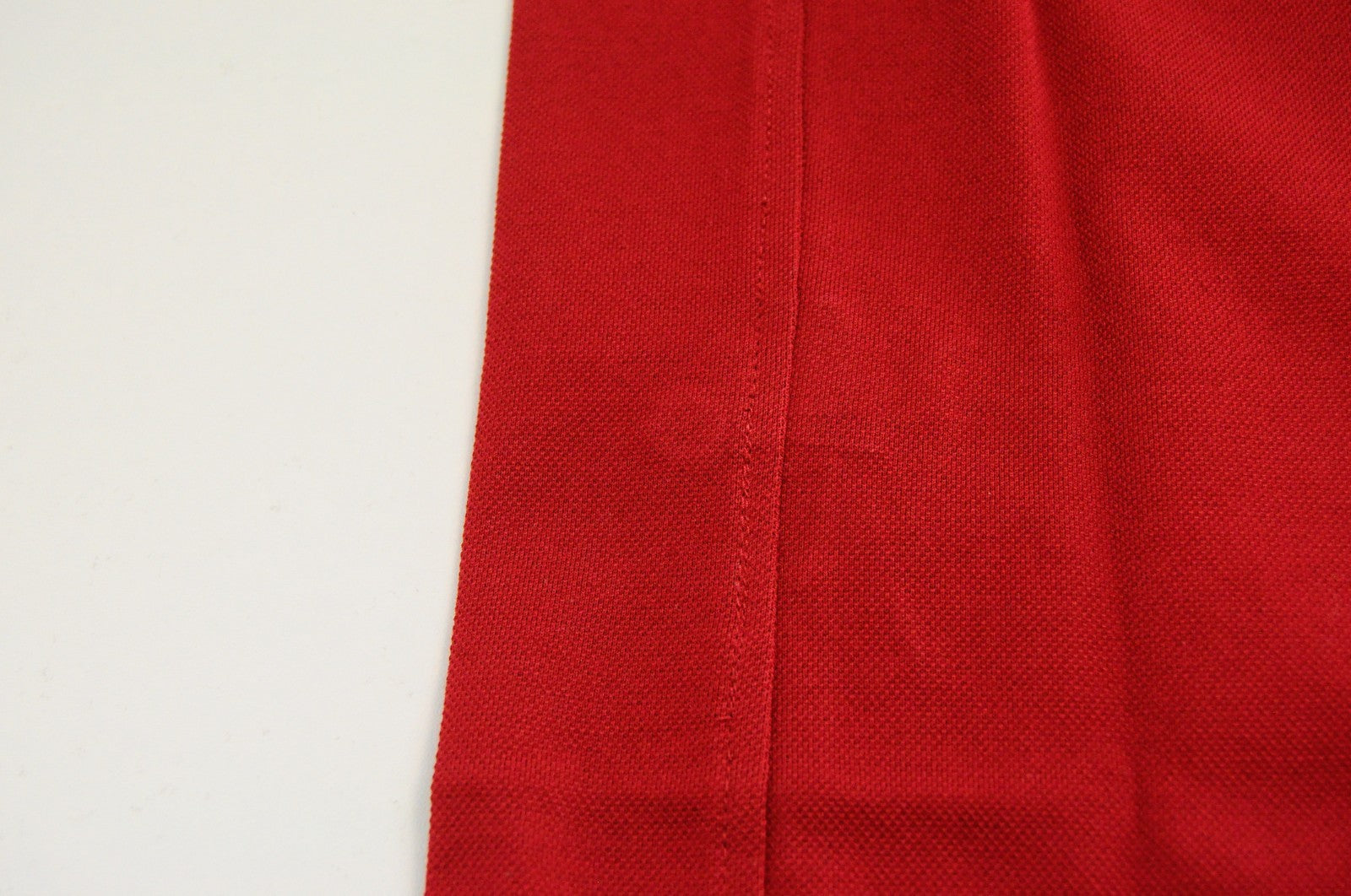 HARMONT & BLAINE Men T-Shirt S Red Pure Cotton Blue Details Short Sleeve Polo