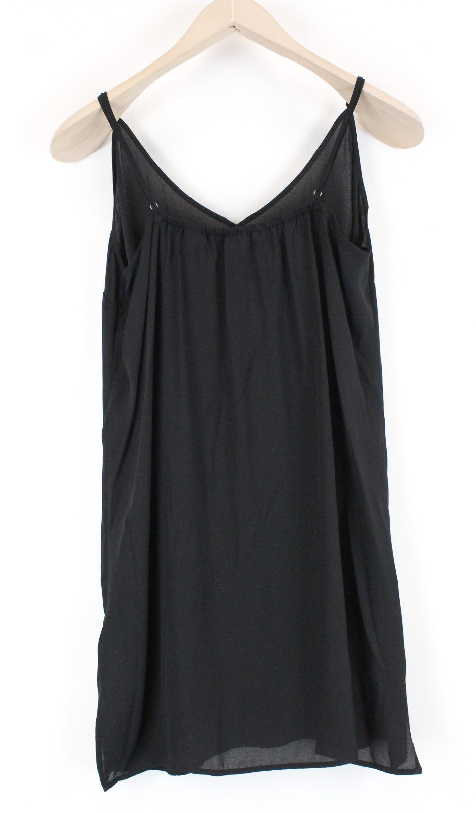 MAISON SCOTCH Women Dress L Black Long Sleeved 2in1 Layered Pocketed Pull On