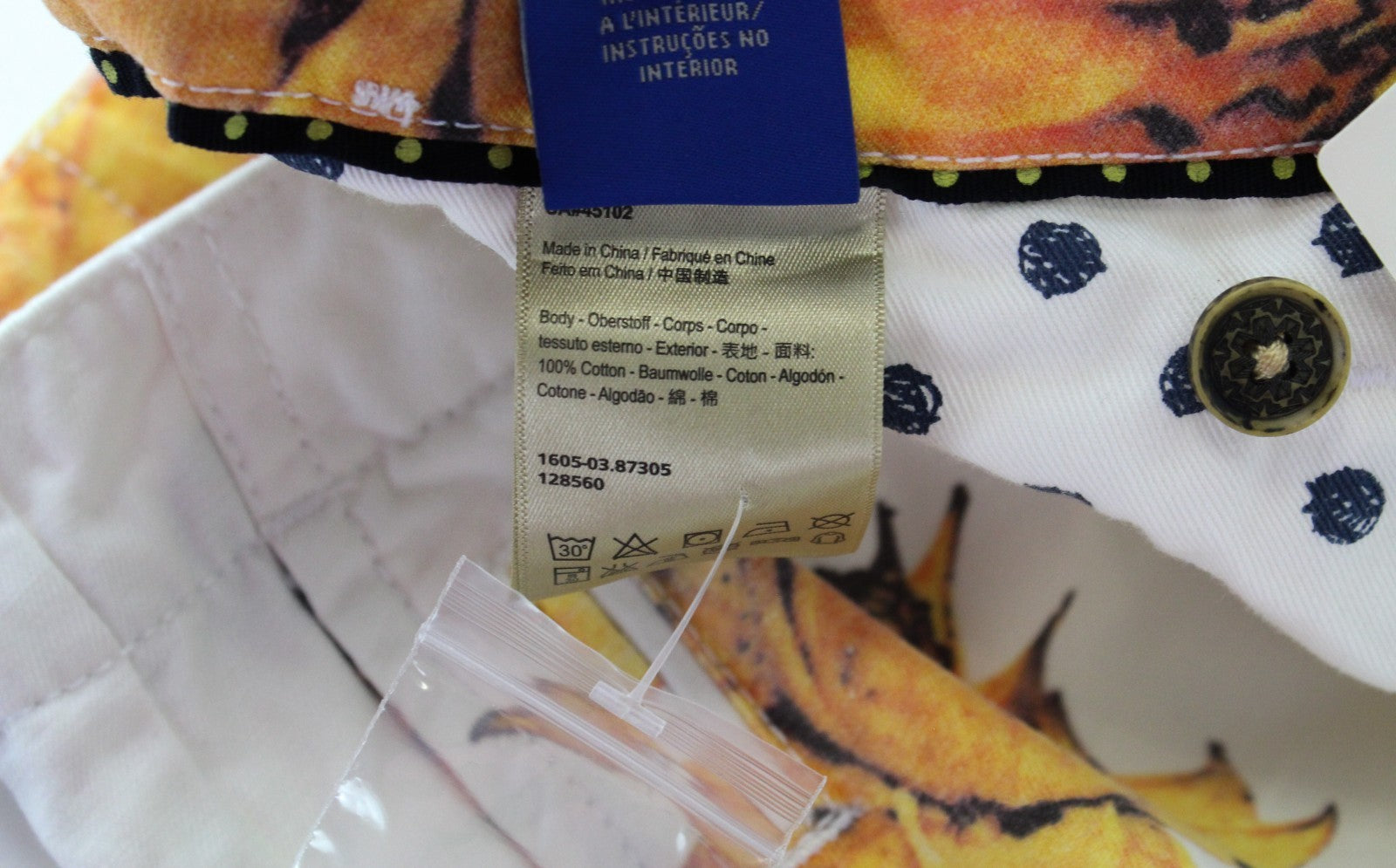 SCOTCH & SODA Ams Couture Men Shorts W28 White Pure Cotton Flower Patterned